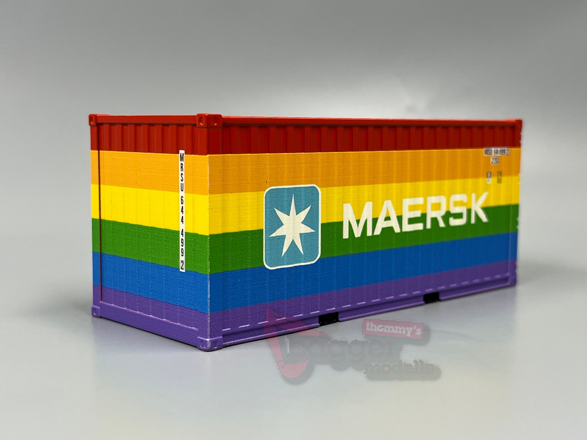 04-2263 -WSI - Zubehör 20ft Container "Maersk Rainbow"