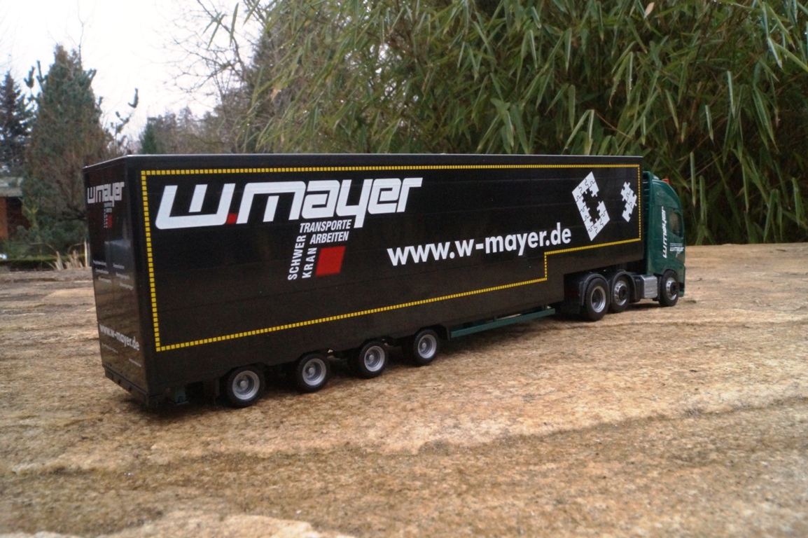 306805 - Herpa - Volvo FH Gl. XL Meusburger-Sattelzug "Mayer Zweibrücken"