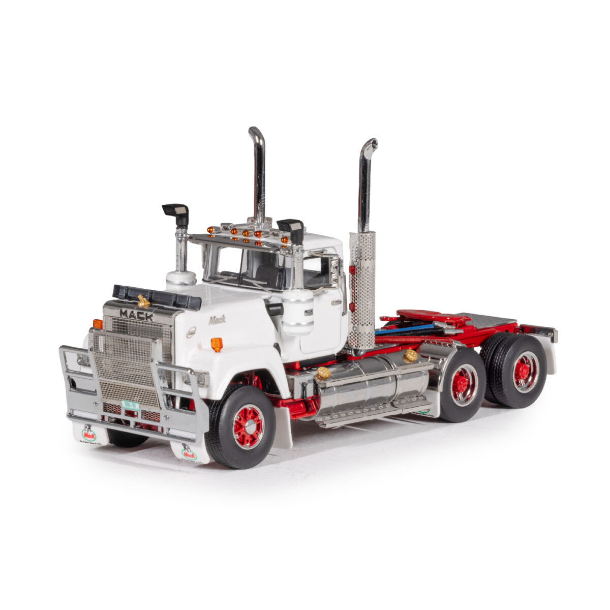 Z01681 - Drake - Mack Tageskabine Serie 1 3achs Zugmaschine - Weiß - AUS