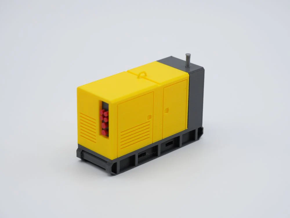 150192-3D Druckfaktory -Stromerzeuger - Stromaggregat - Stromgenerator - Maßstab 1:50