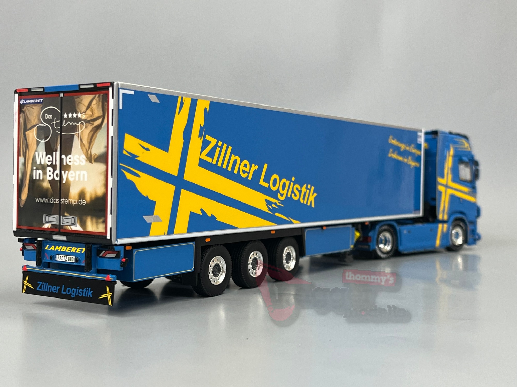 01-5207 - WSI - Scania S Highline CS 20H 4x2 Kühltransporter "Zillner" DE""