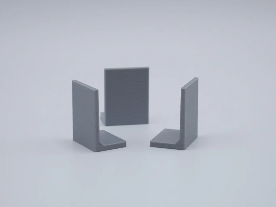 150114 - 3D-Druckfactory - L-Steine / Winkelstütze / Stützwandelement - 10 Stück - Maßstab 1:50