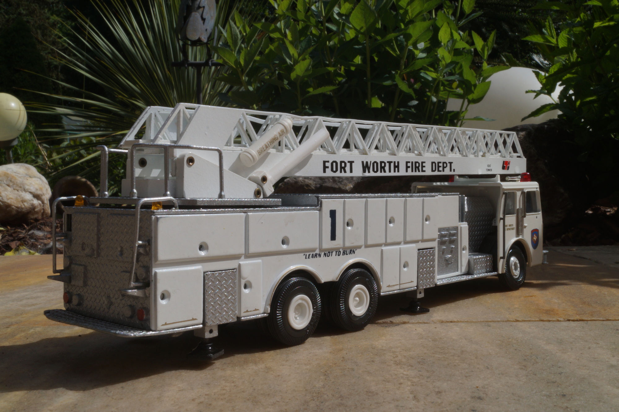 Fort Worth Fire Dept. 3achs Feuerwehr mit Zertifikat