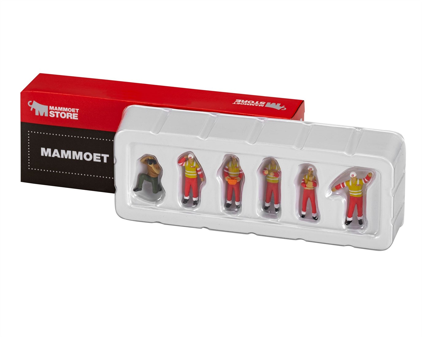 410286 -Kranlab -Mammoet Figuren Set V -  6 Figuren