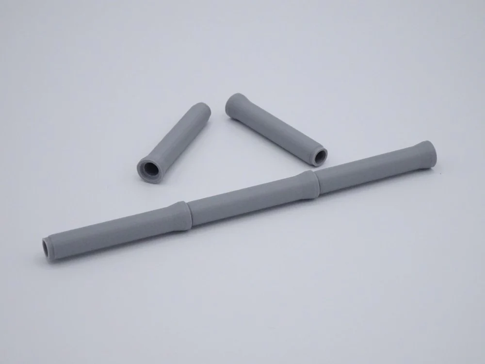 150100 - 3D-Druckfactory - Set Betonrohre und Schächte, grau