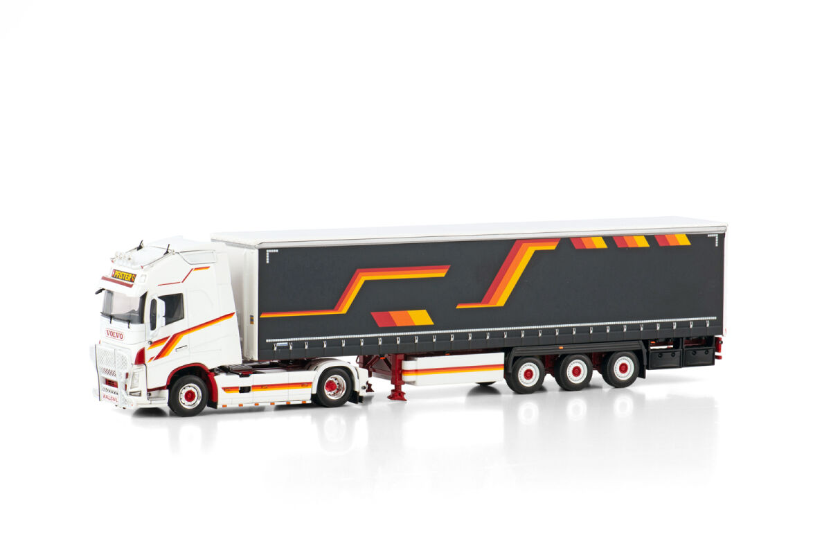 02-3271 - WSI - Volvo FH4GL XL Planenauflieger 3achs - Pfister -CH
