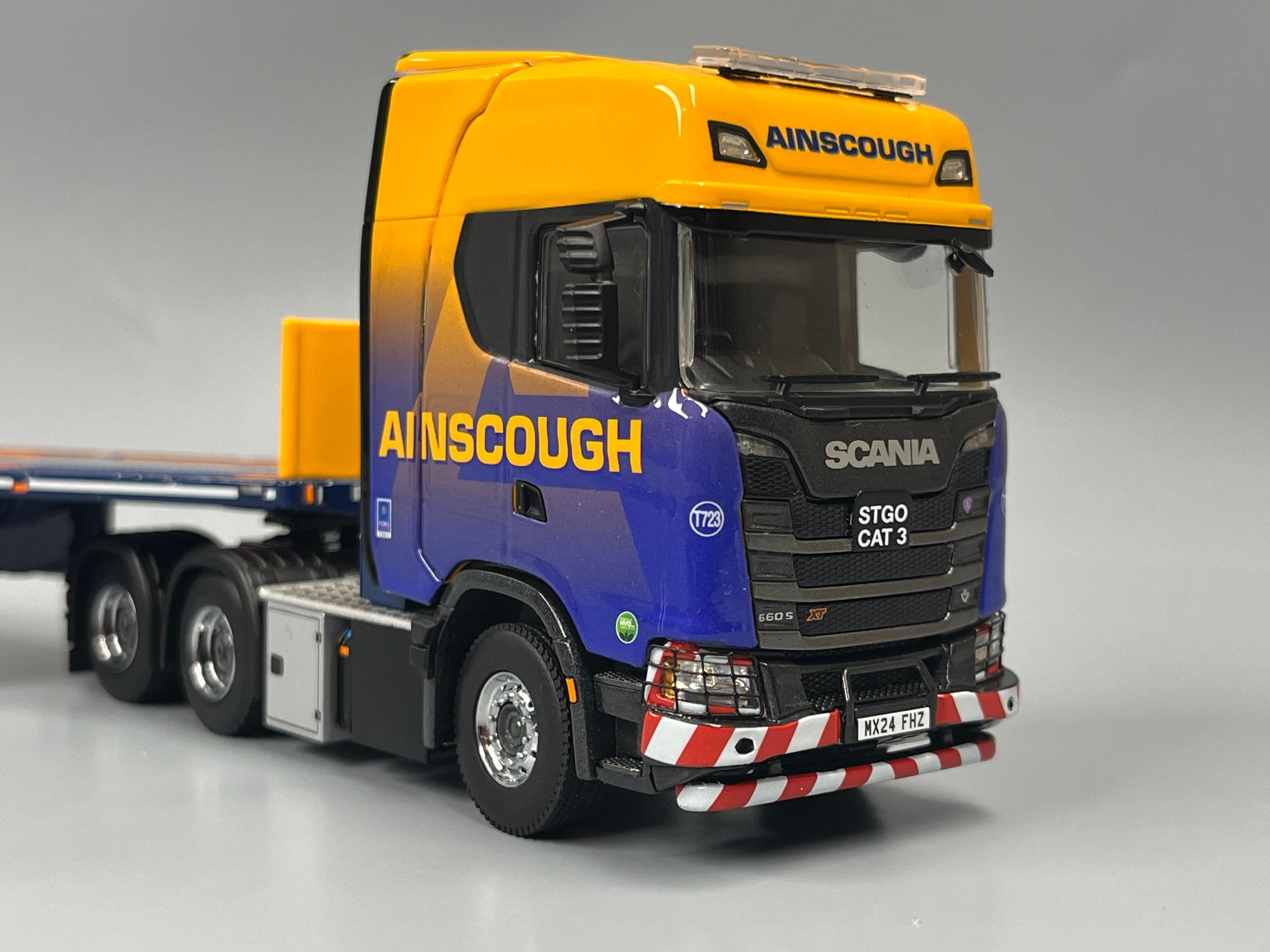 01-5252 -WSI - Scania S Highline CS20H 6achs Ballasttrailer "Ainscough Crane Hire"