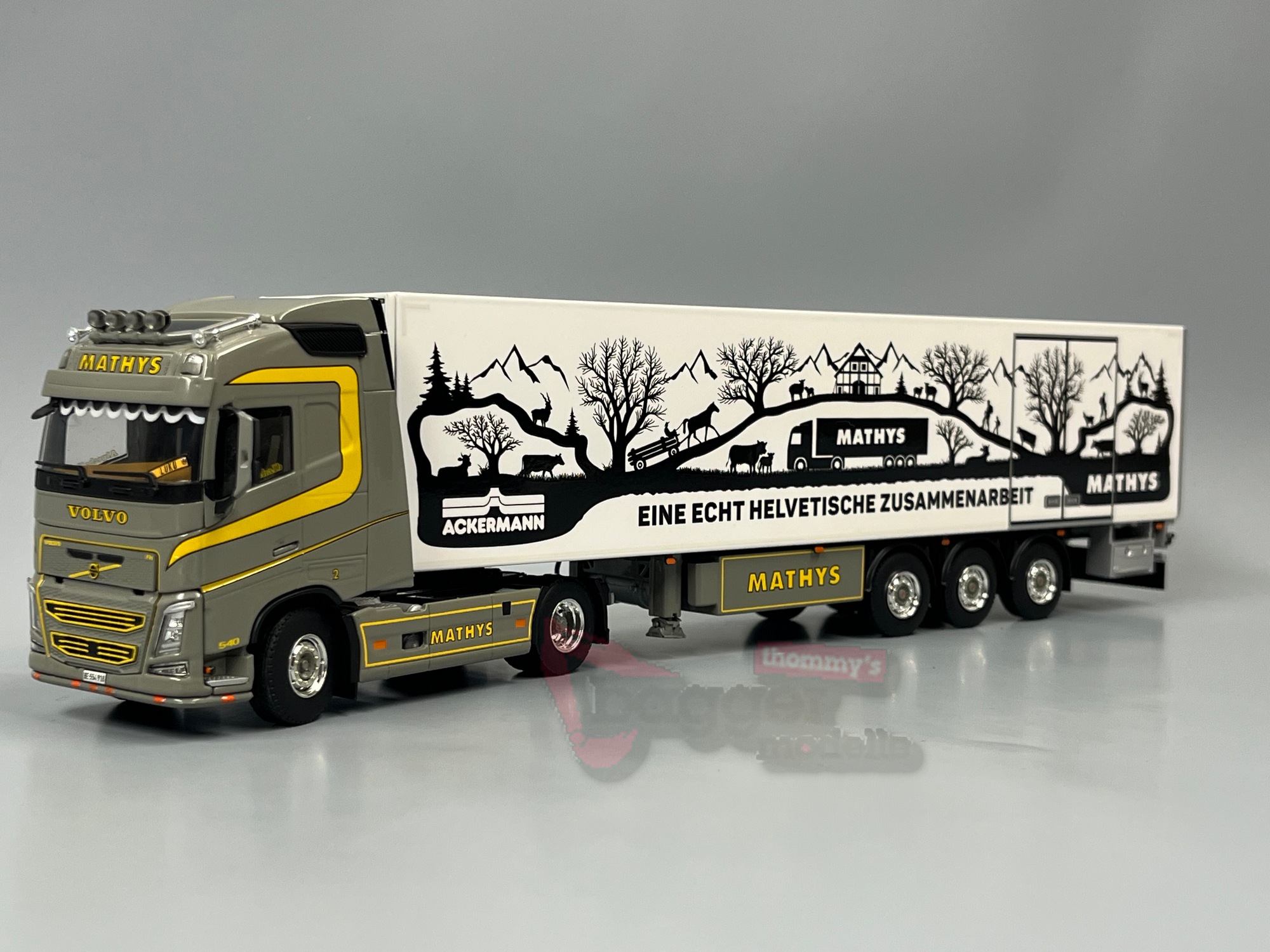 02-3116 - WSI - Volvo FH 4 GL 4x2 Kühlauflieger - Mathys - CH