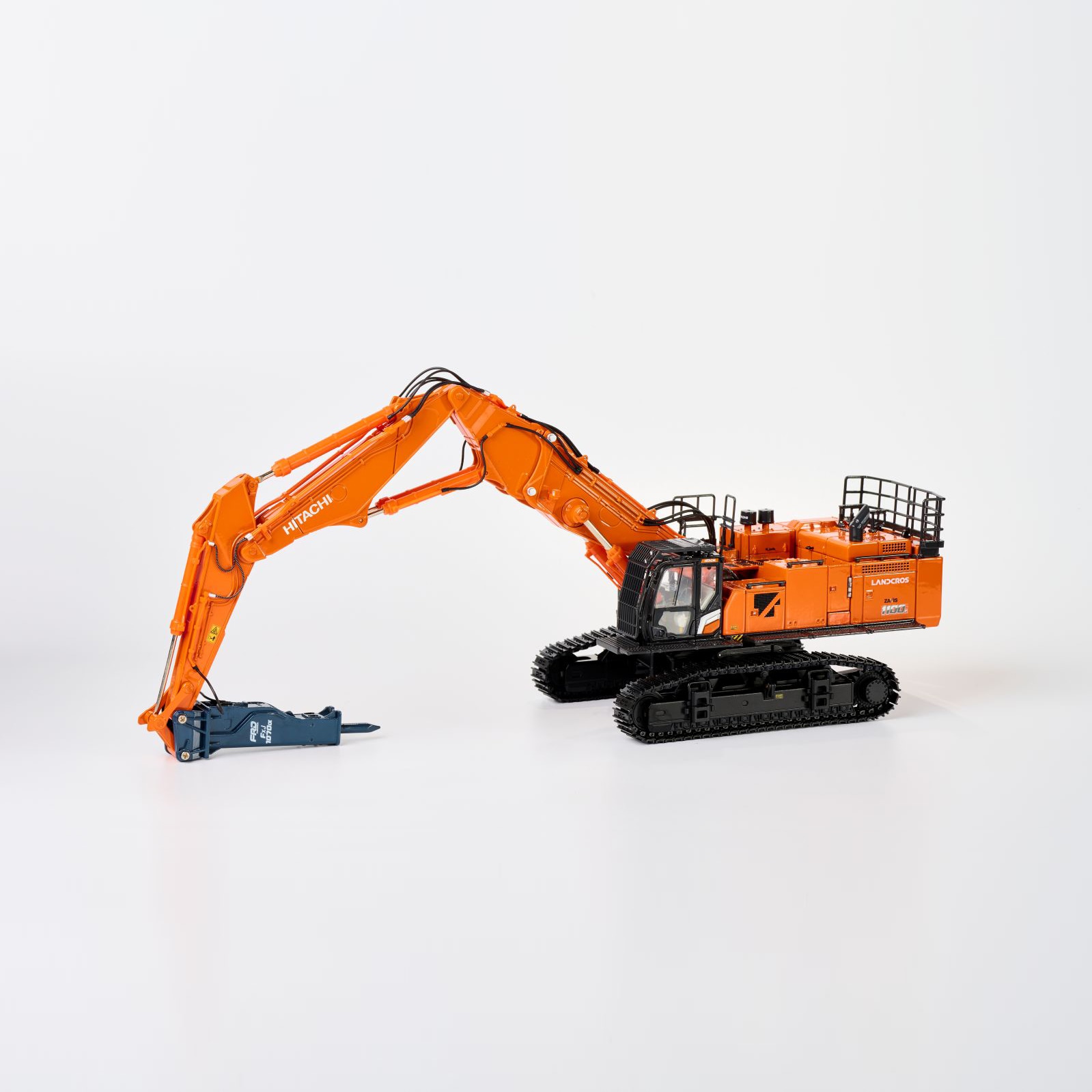 30157-2 - Replicars - HITACHI-LANDCROS Bagger ZX1100K-7 mit 3 Abbruchausleger