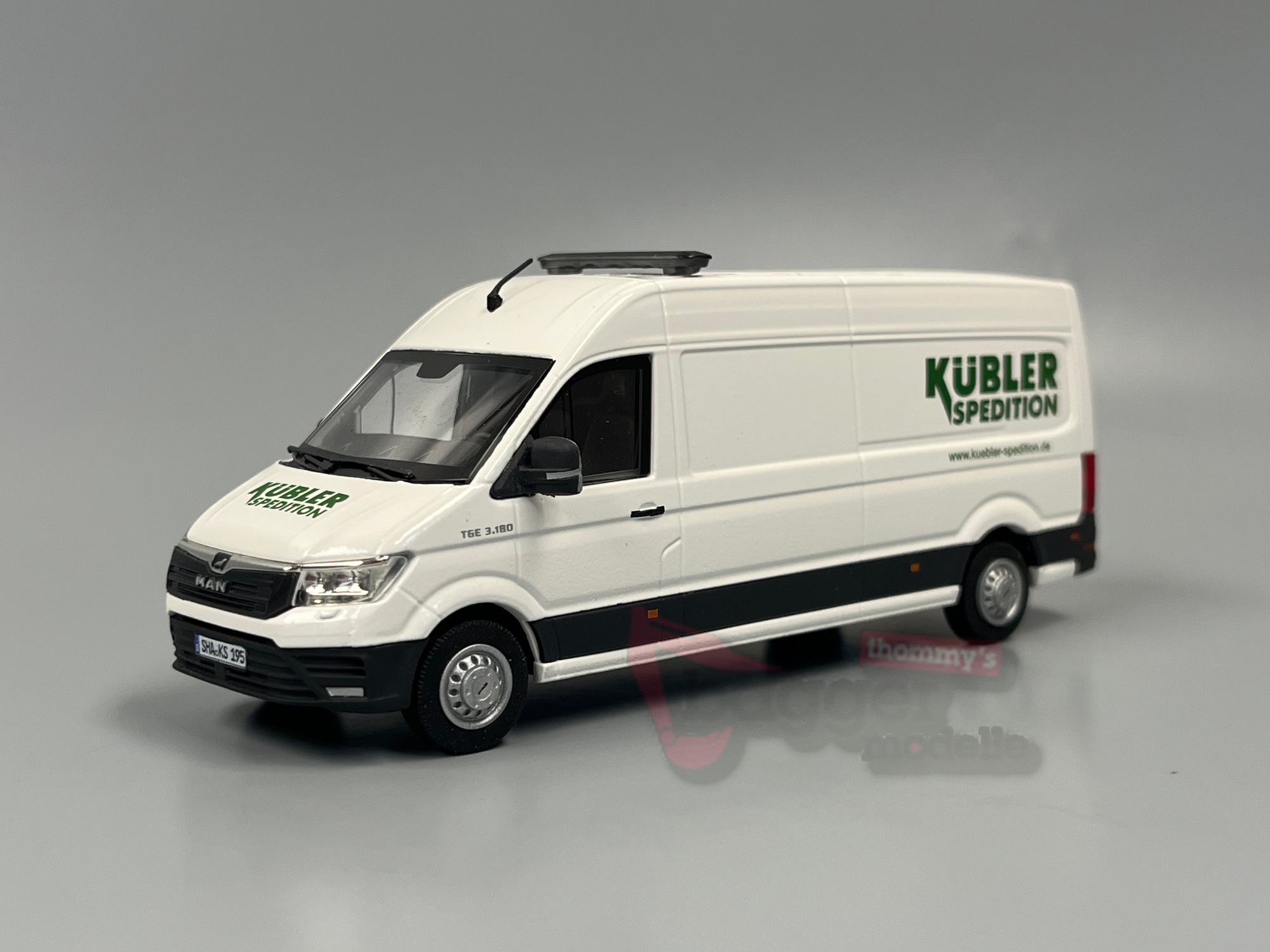 1615-20 -Conrad -MAN TGE Kastenwagen mit langen Radstand "Kübler"