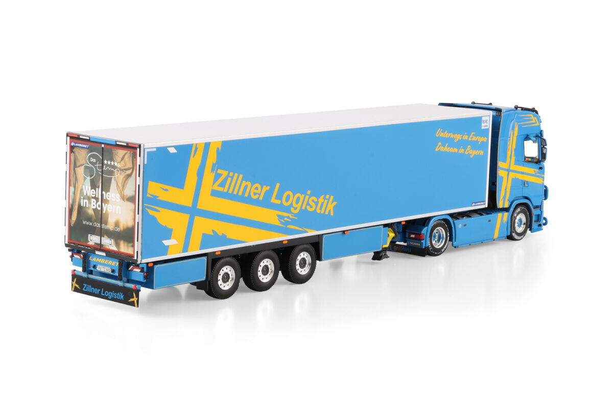 01-5207 - WSI - Scania S Highline CS 20H 4x2 Kühltransporter "Zillner" DE""