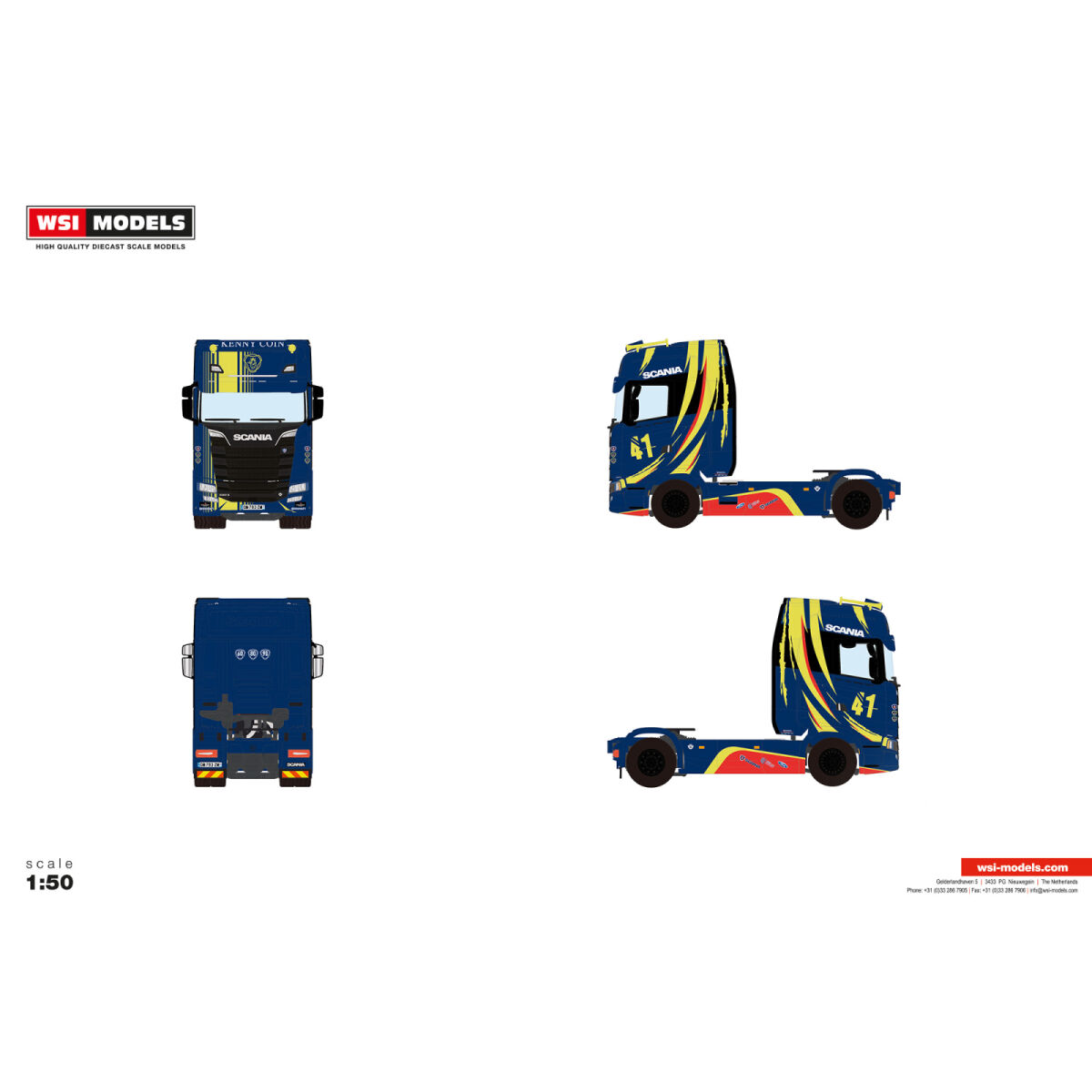 01-5149 - WSI - Scania S Highline CS20H 4x2 - Kenny Coin - FR