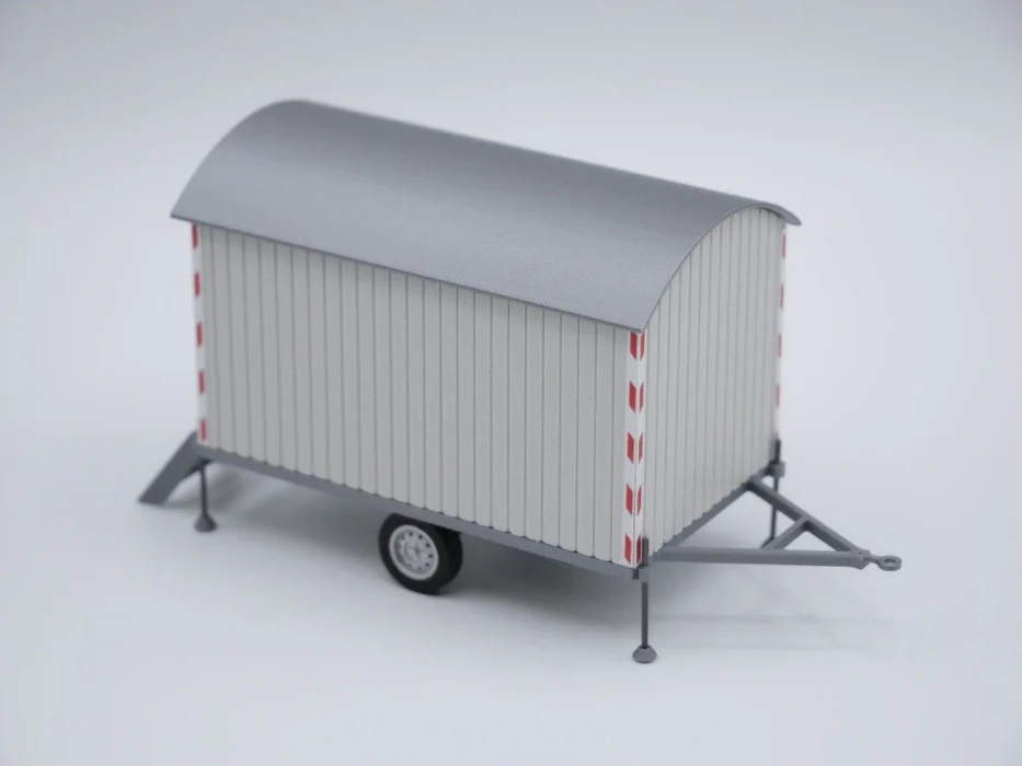 150500 - 3D-Druckfactory -Bauwagen - Maßstab 1:50 - Farbe lichtgrau - Bausatz