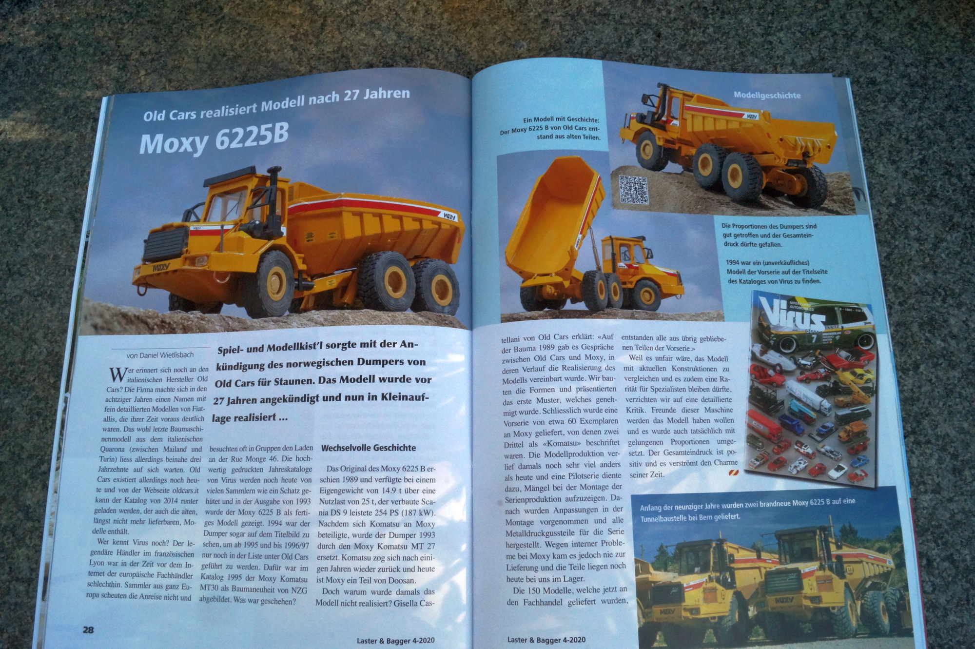 Zeitschrift Laster & Bagger 4-2020