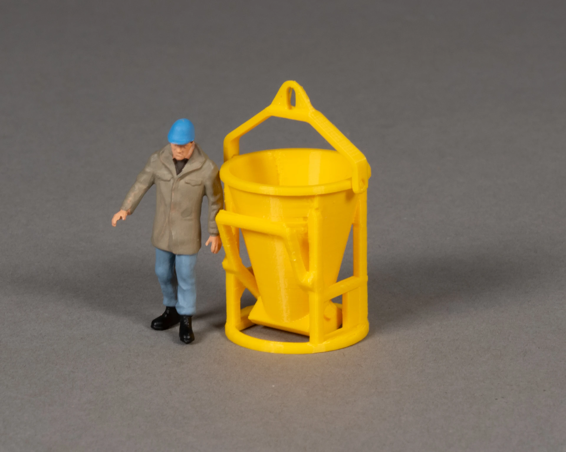 5802-1 - MSM - Zubehör Betonkübel rund gelb