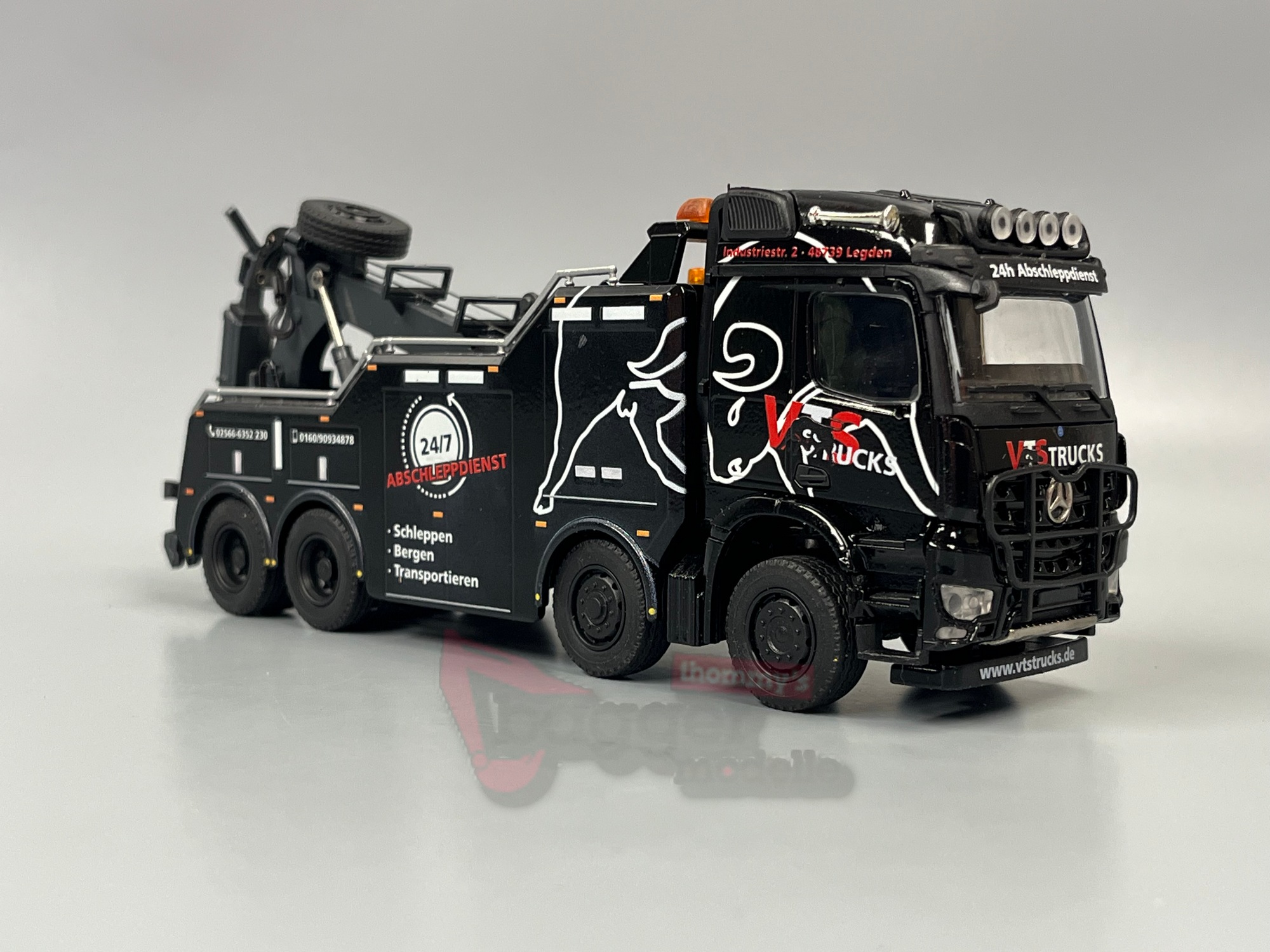 78198-2 - Conrad - Mercedes-Benz Arocs Empl Bison 4achs Bergefahrzeug Wrecker - VTS Trucks