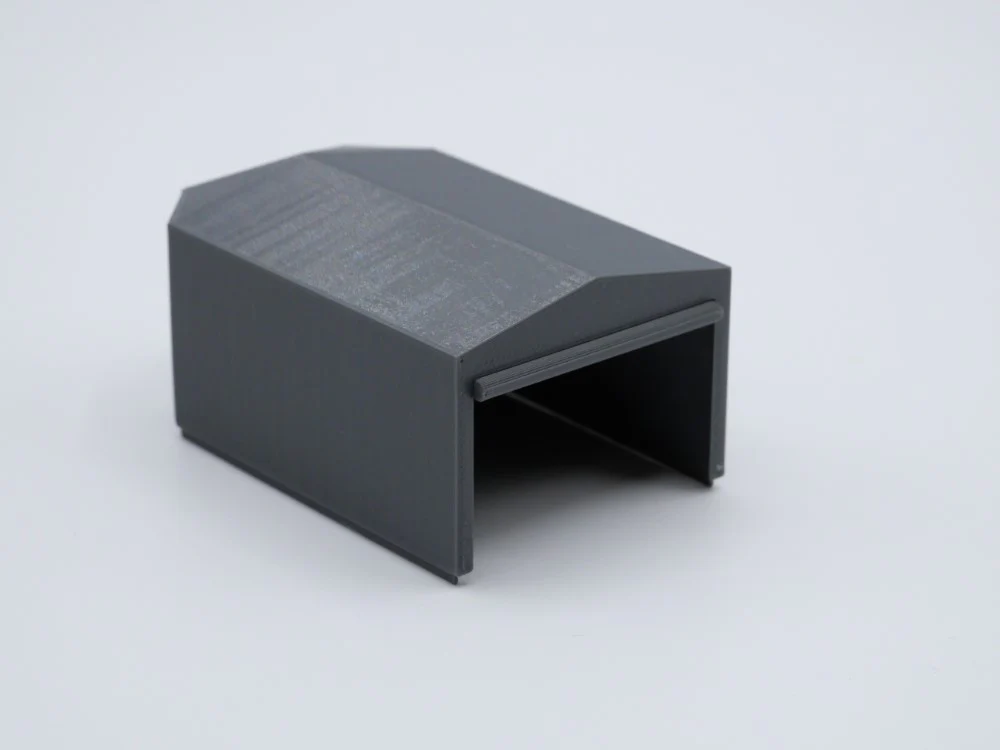 150521 -3D-Faktory -Plane passend für Goldhofer Schwanenhals (Conrad) - Maßstab 1:50 - Farbe hellgrau