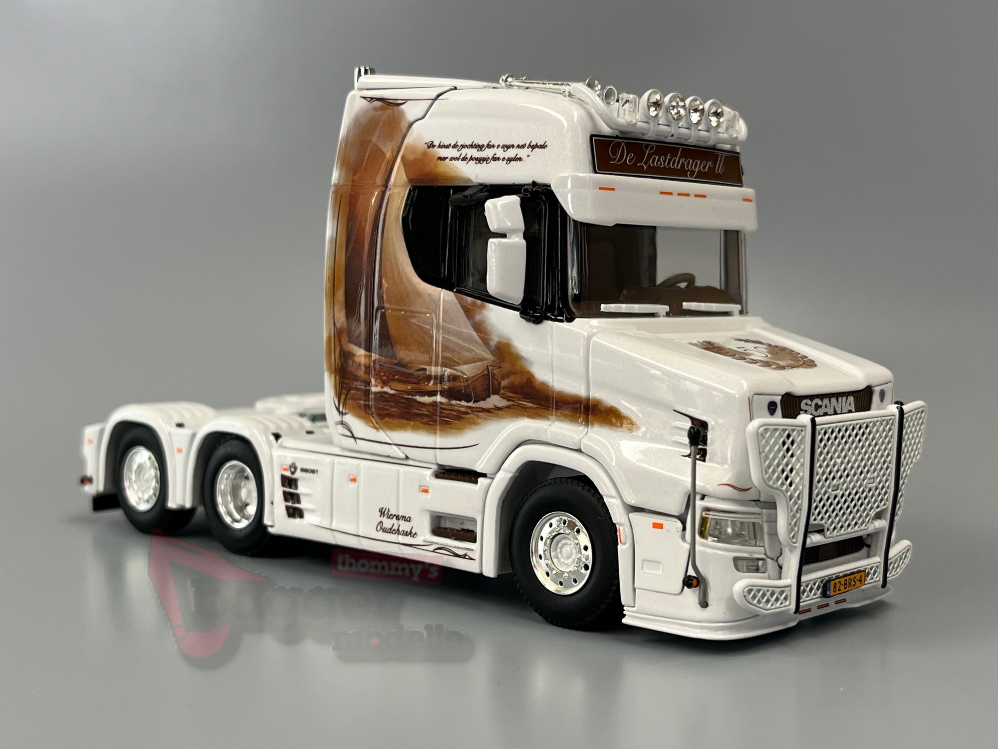 01-4500 - WSI - Scania - Vlastuin Torpedo 6x2 Zugmaschine "Wiersma `De Lastdrager II "NL