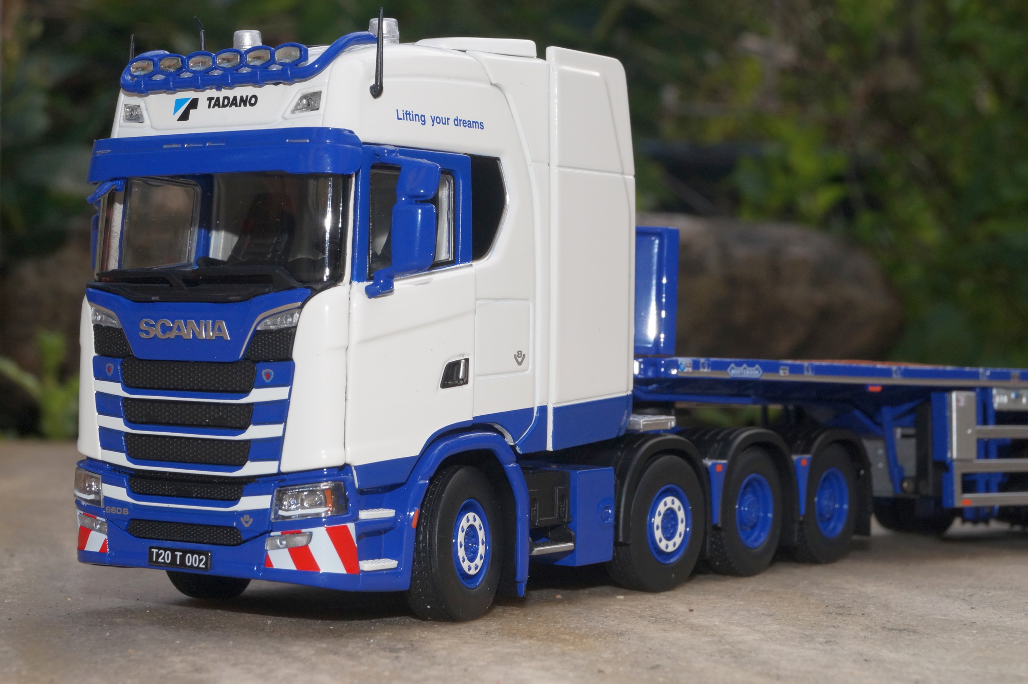 80-1023 - IMC . Scania S Highline 8x4 4achs mit 6achs Nooteboom Ballastauflieger - Tadano