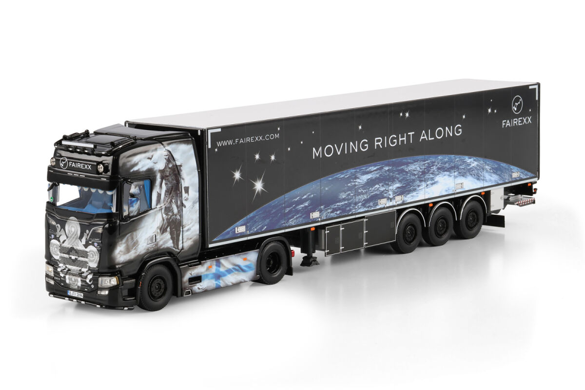 01-5048 - WSI - SCANIA S HIGHLINE CS20H 4X2 mit 3achs Kofferauflieger - FAIRREXX - D