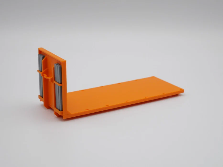 150360 - 3D-Druckfactory - Abrollplattform/Abrollcontainer passend u.a. für Conrad Abrollkipper. orange