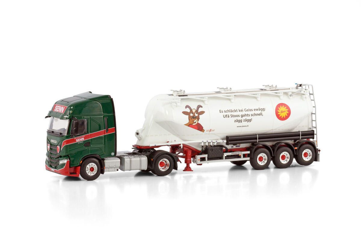 02-3292 -WSI - Iveco S-Way AS High Siloauflieger 3achs - SENN -CH