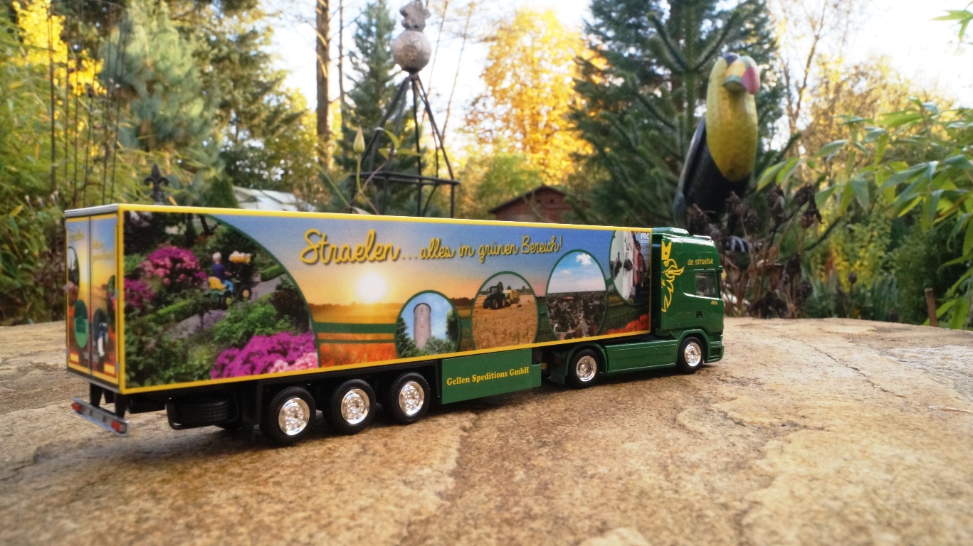 306324 - Herpa - Scania R TL Kühlkoffer-Sattelzug "Gellen"