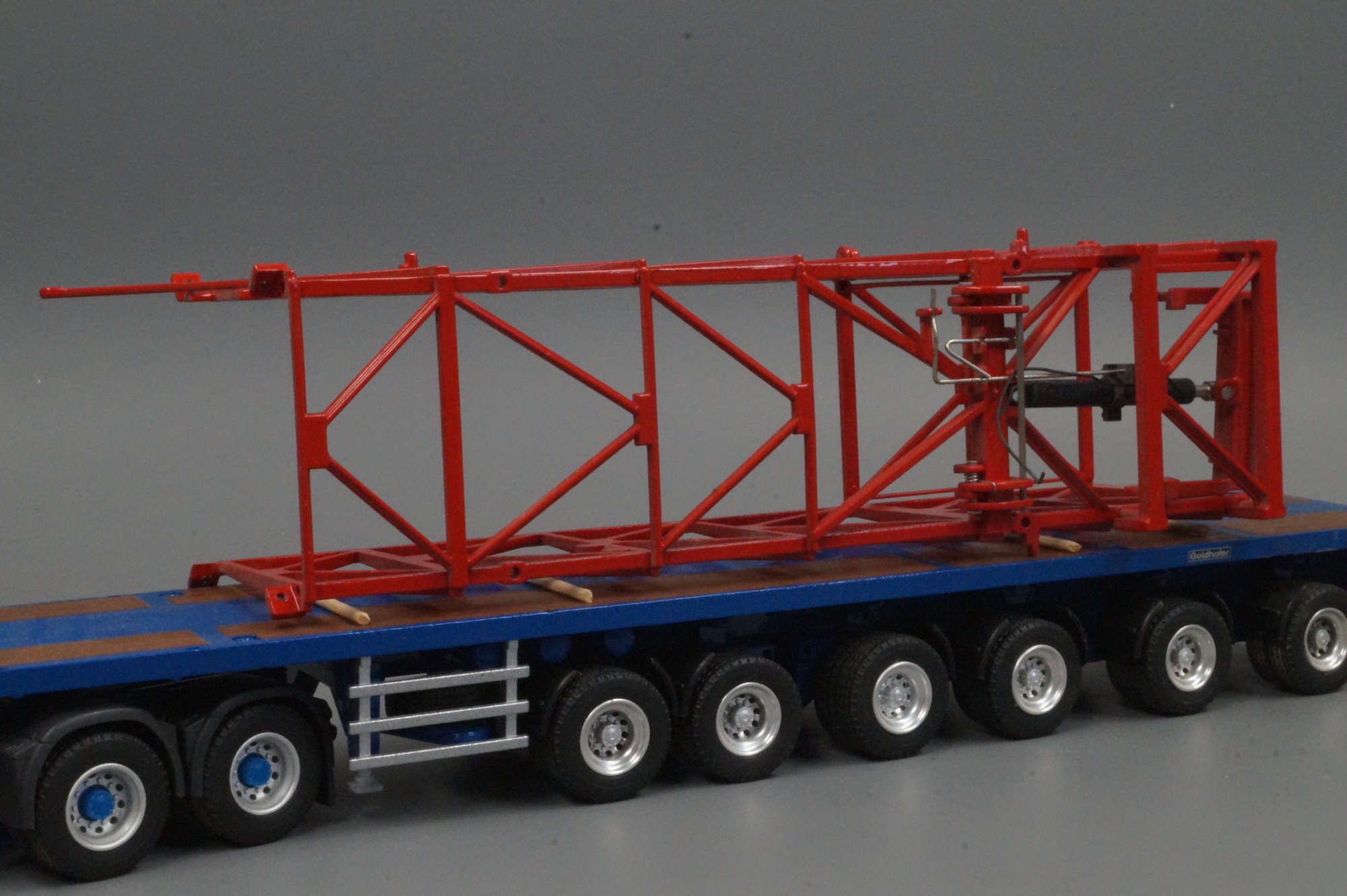 Zubehör Ladegut Potain Kletterteil  rot Länge 19 x5x5cm