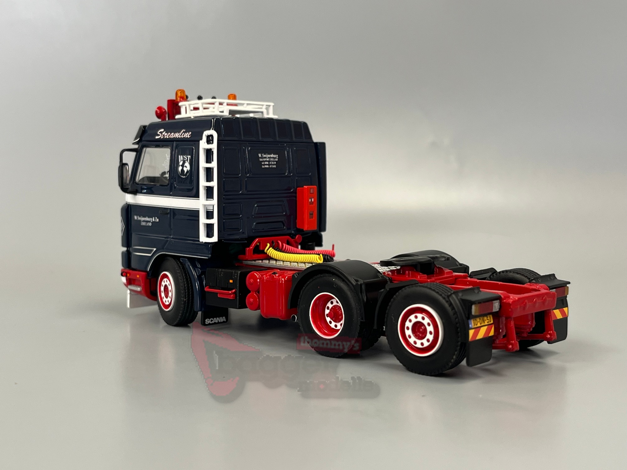 01-5016 - WSI - Scania 143 V8 Streamline 6x2 Zugmaschine - W.Swijnenburg & ZN - NL