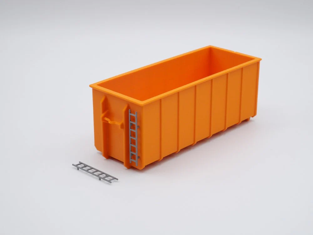 150310- 3D-Druckfactory - Abrollcontainer - 35m³ orange