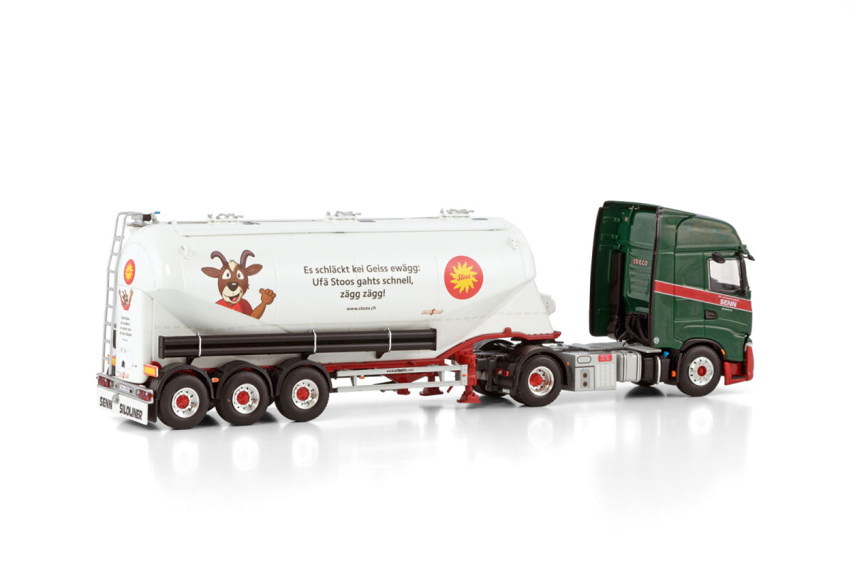 02-3292 -WSI - Iveco S-Way AS High Siloauflieger 3achs - SENN -CH