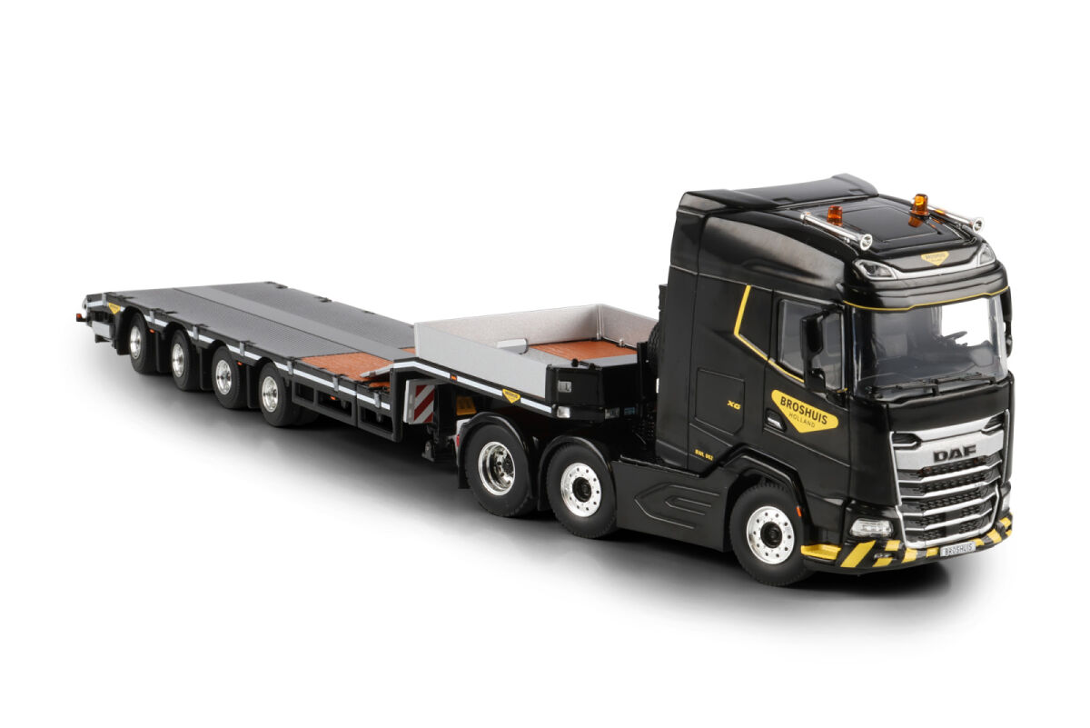 04-2244 - WSI - DAF XG MY25 6X2 3achs Zugmaschine mit 4achs Broshuis Tieflader - Broshuis - NL