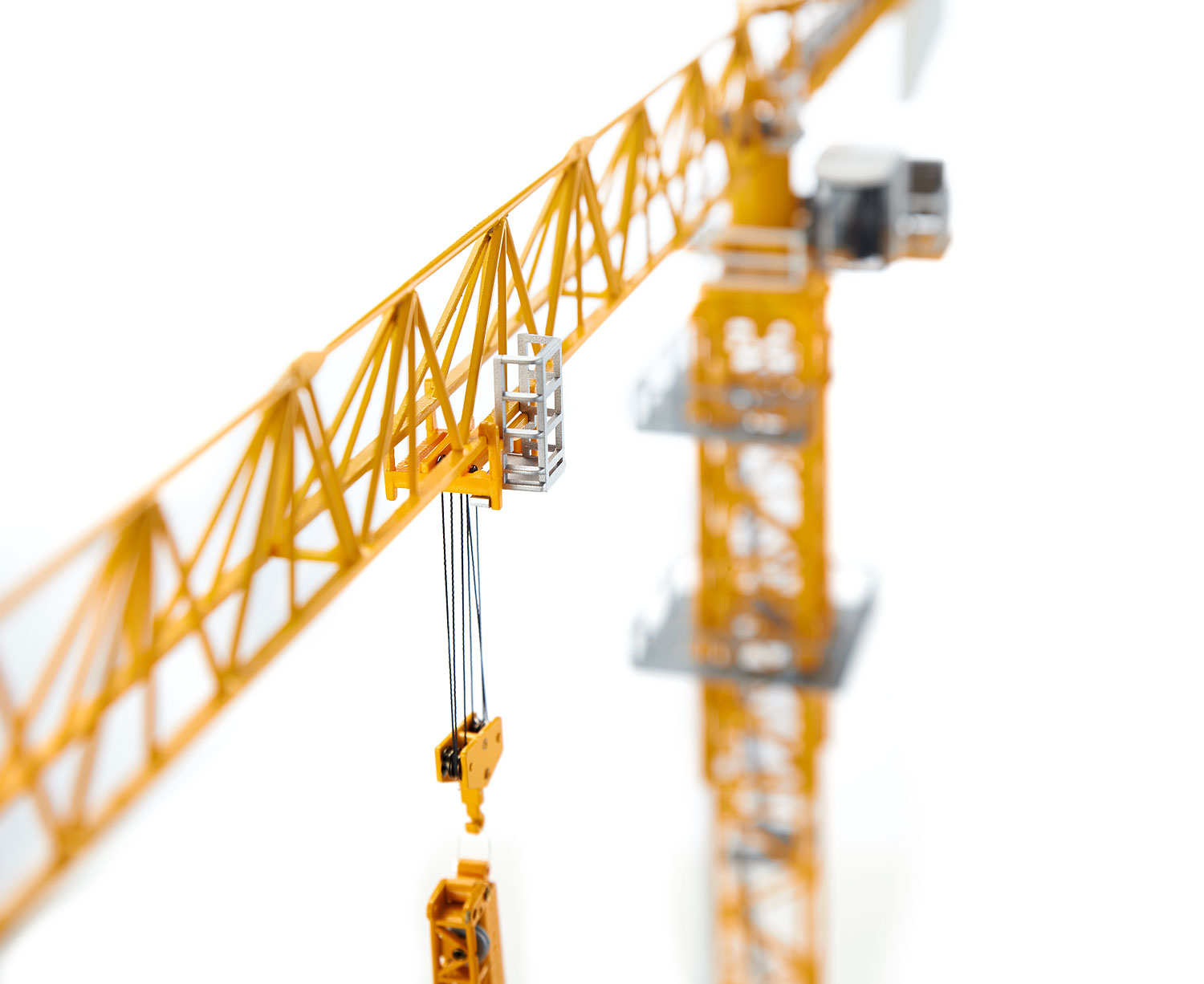 2028-1 - Conrad - Potain MDT 389 Turmdrehkran  gelb