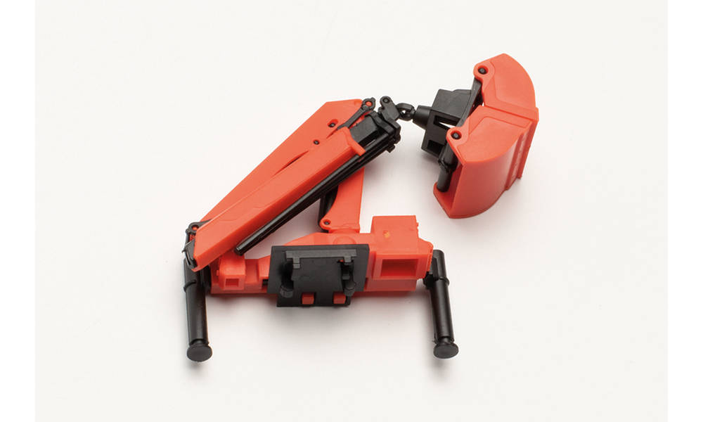 054294 -Herpa - Zubehör Palfinger Ladekran mit Zweischalengreifer (2 Stück)