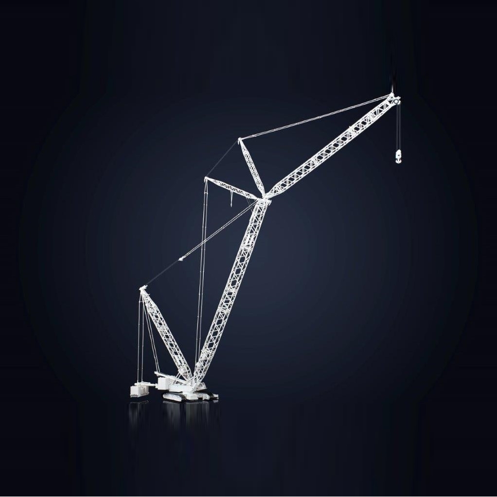 33-0198 - IMC - Demag CC 2800-1 Raupenkran, gelb/blau