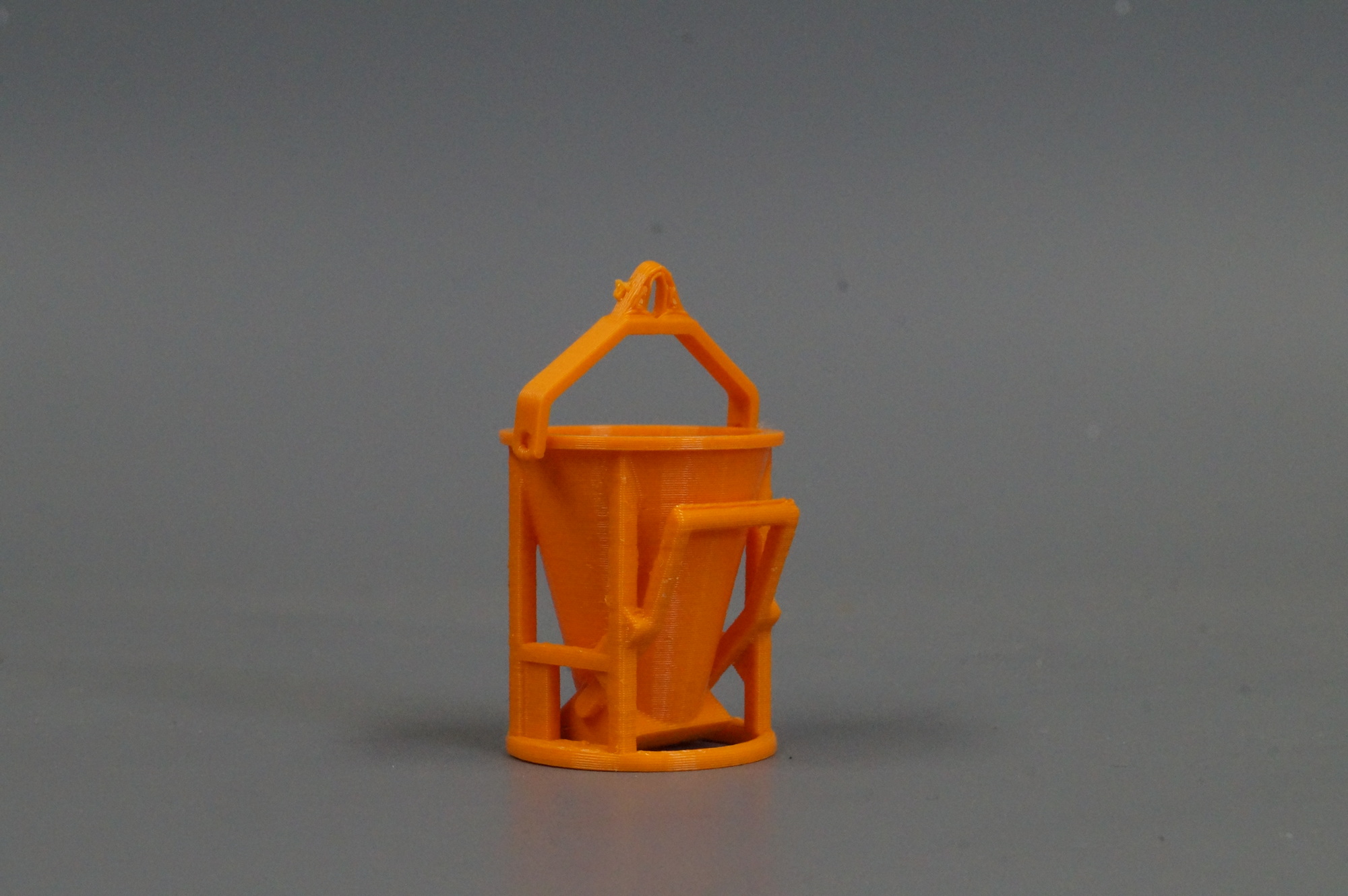 5802-2 - MSM - Zubehör Betonkübel rund orange