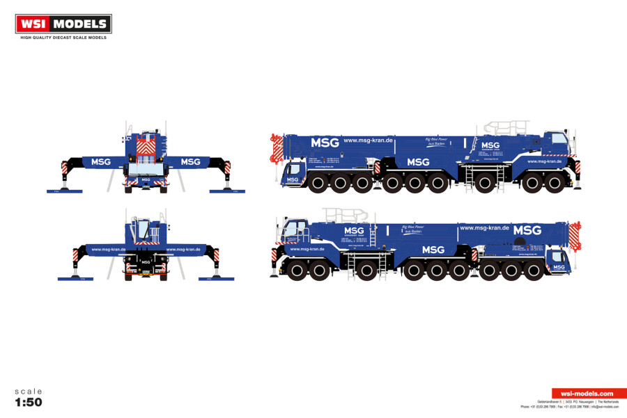 51-2209 - WSI - Liebherr LTM 1750-9.1 9achs Mobilkran - MSG - DE