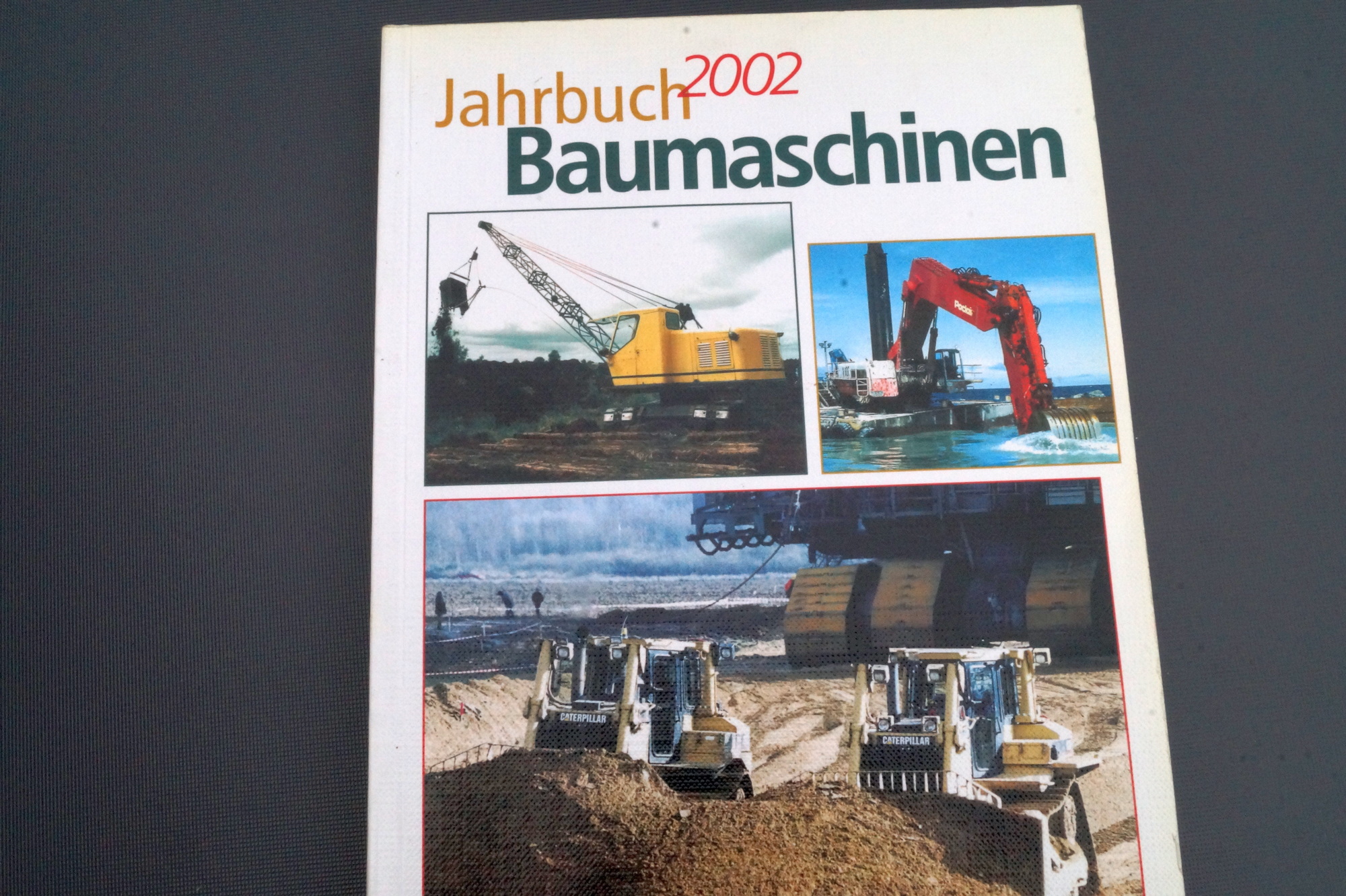 Bücher - Jahrbuch 2002 Baumaschinen
