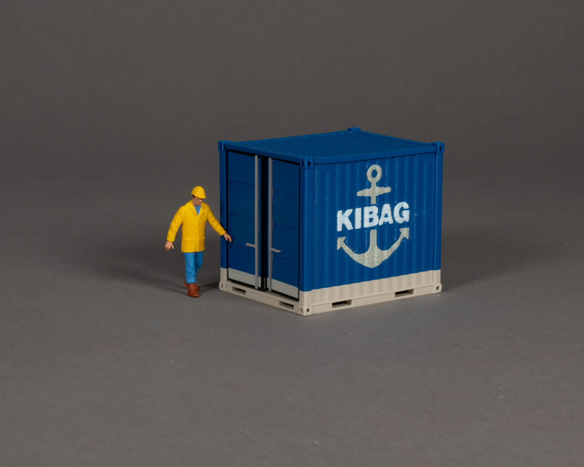 5703-2 -MSM- Materialcontainer 10ft "Kibag"