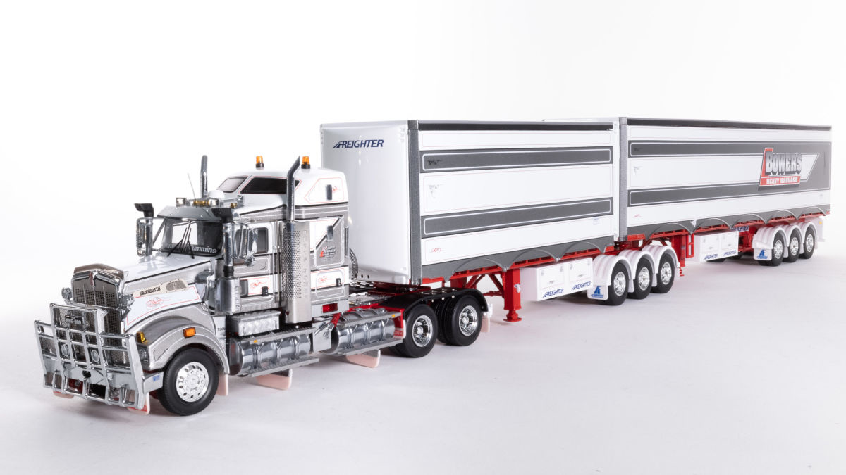 09256 - Drake -  Zubehör FREIGHTER EZILINER Kofferauflieger " Bowers"