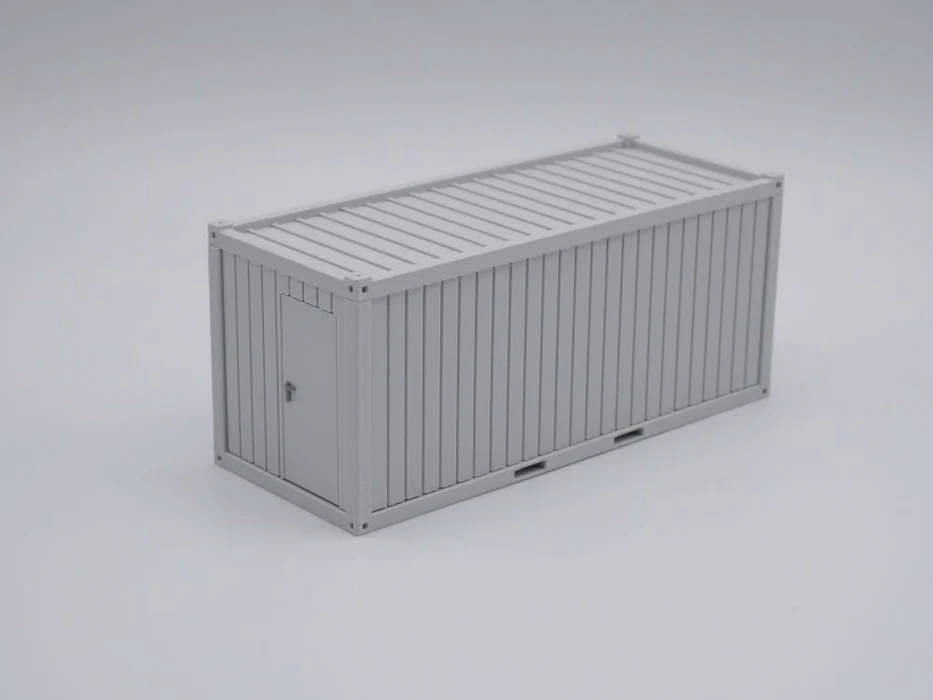 150581 -3D-Faktory - Bürocontainer - Baucontainer 1:50 lichtgrau