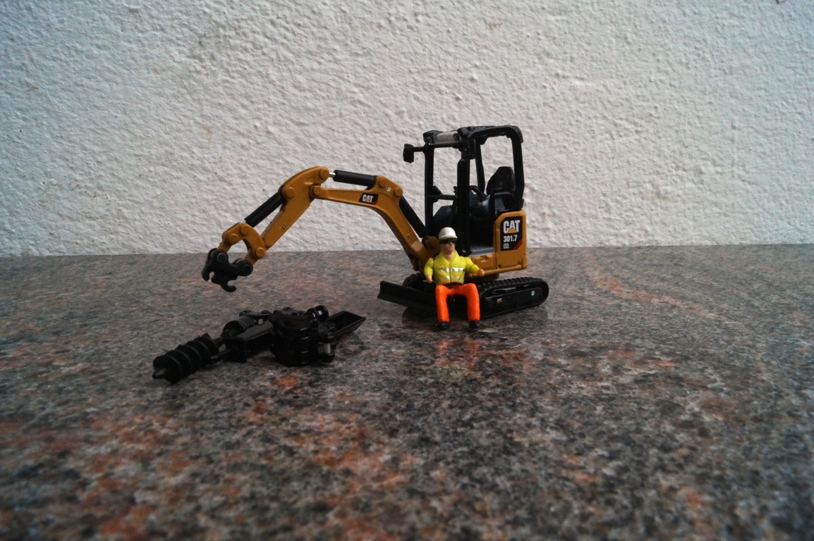 Bagger 597 CAT Baumaschinemodelle 1:50