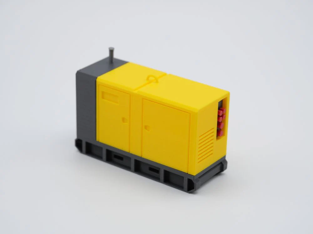 150192-3D Druckfaktory -Stromerzeuger - Stromaggregat - Stromgenerator - Maßstab 1:50