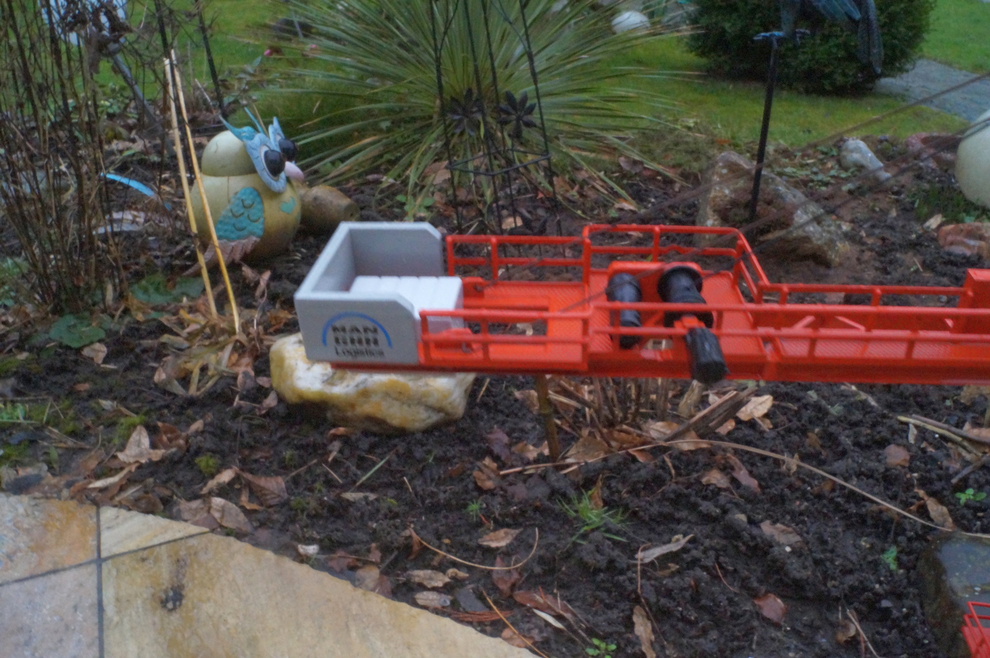 MAN Wolffkran GHH  Turmdrehkran Katzausleger   1:87