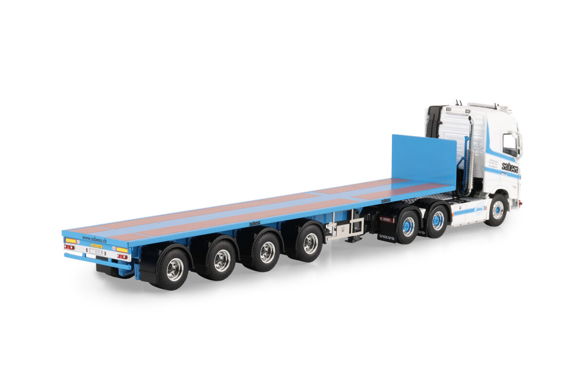 01-4856 - WSI - Volvo FH5 Globetrotter 6x4 mit 4achs Ballasttrailer - Sabesa - CH