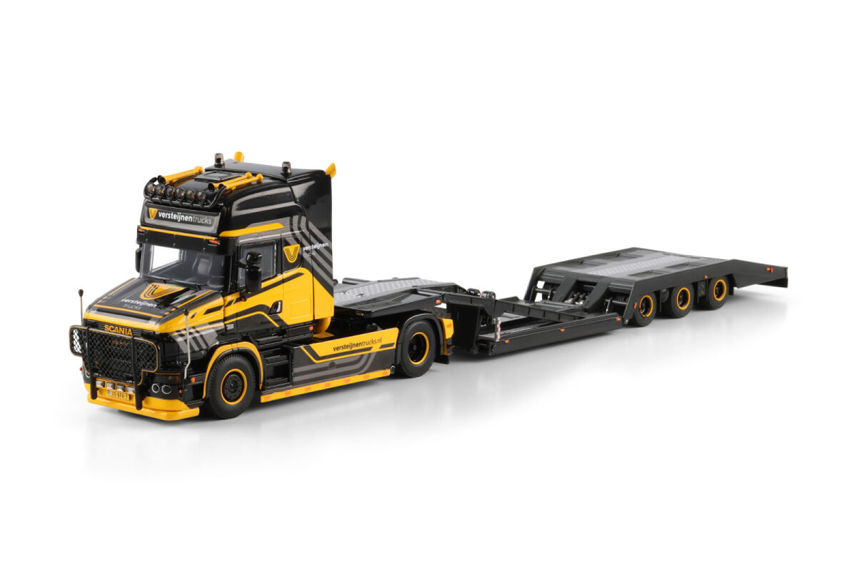 01-5198 -WSI - Scania T5 Torpedo Topline 4X2 LKW Transportaufliegerr - 3achs  - Versteijnen Trucks