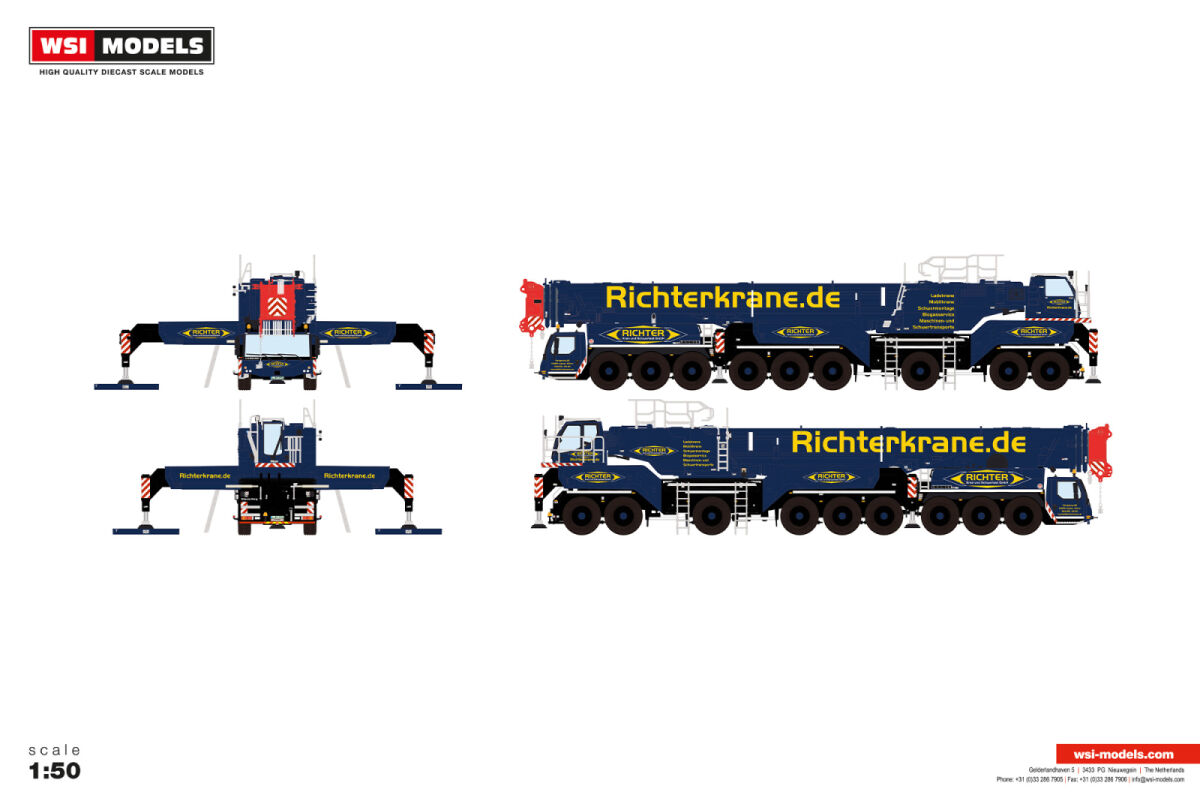 51-2202 - WSI - Liebherr LTM 1750-9.1 9achs Mobilkran - Richterkrane - D