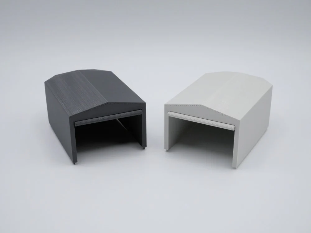 150521 -3D-Faktory -Plane passend für Goldhofer Schwanenhals (Conrad) - Maßstab 1:50 - Farbe hellgrau