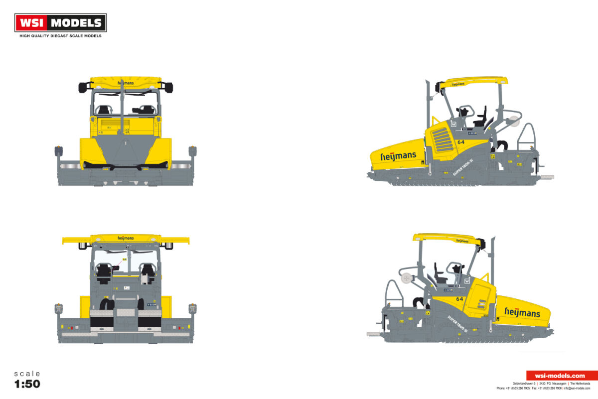 61-2016 - Vögele Super 1803-3 Deckenfertiger "Heijmans"