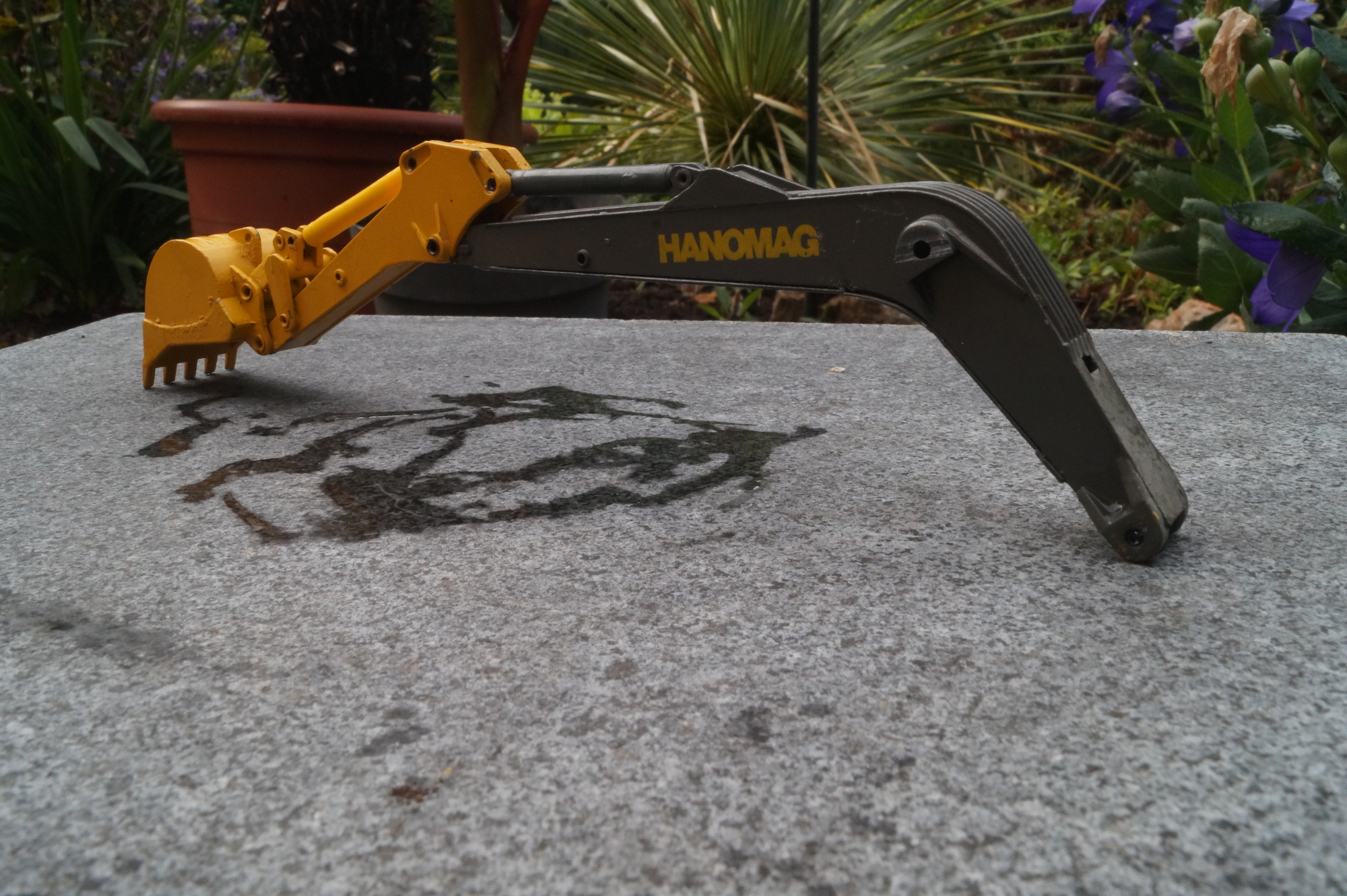 Zubehör Baggerarm Hanomag Länge 18,5cm